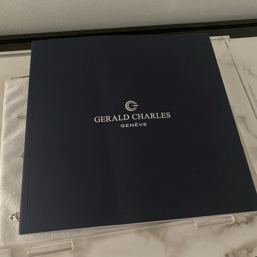 Gerald Charles Genève Designer Watch  Collectors Book